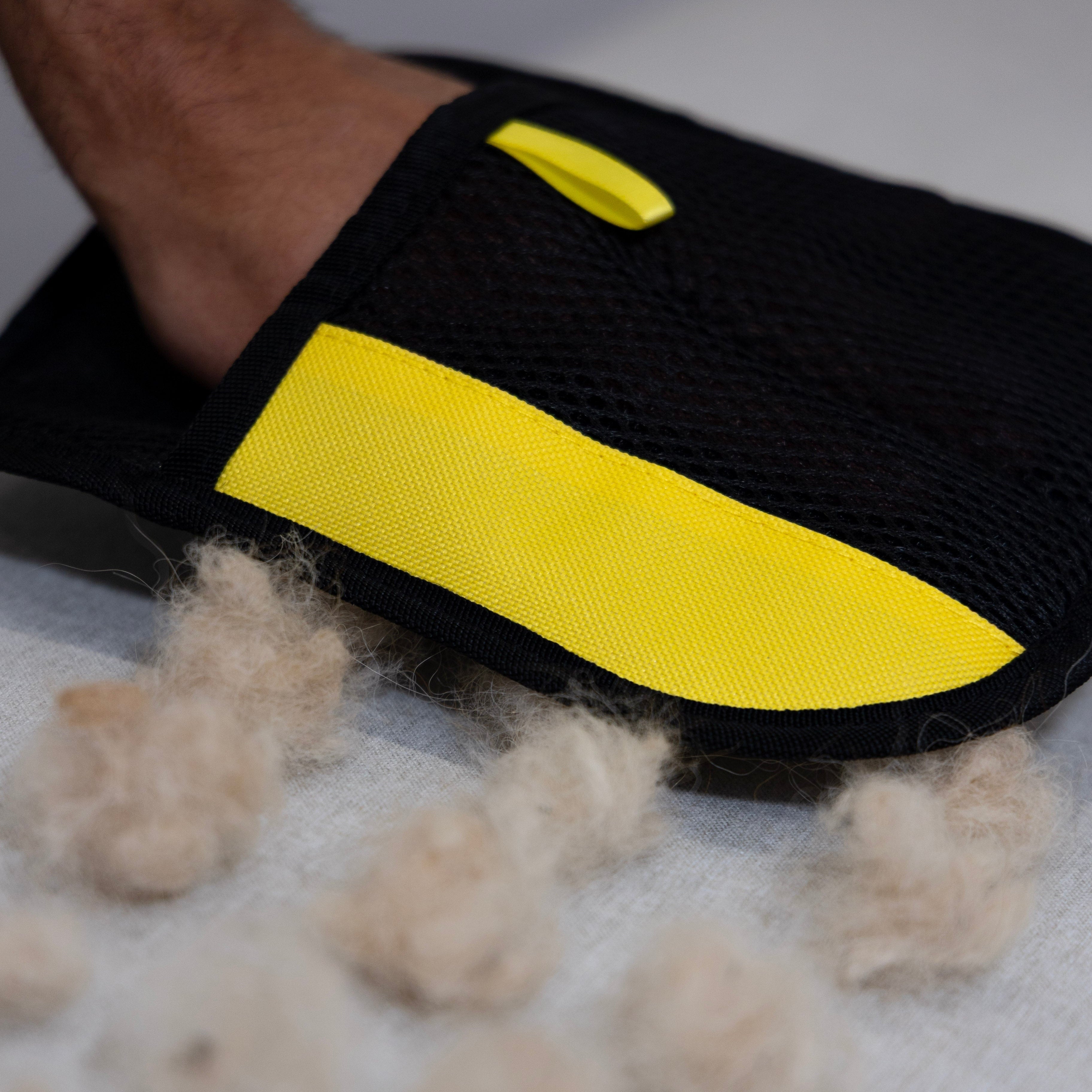 Gants de nettoyage pour poils d'animaux